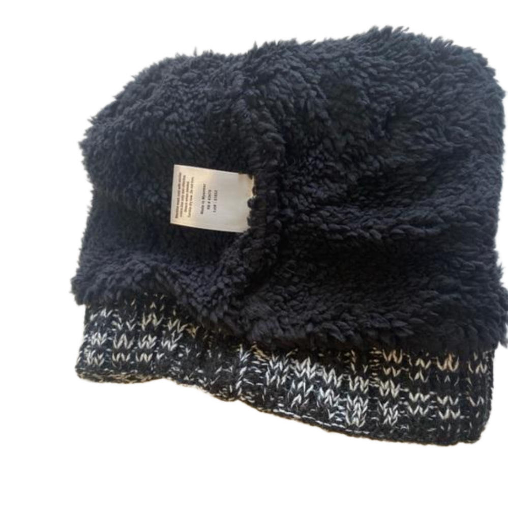 Polar Extreme Black & White Women's Thermal Insulated Winter Knit Hat Beanie … - Picture 6 of 11